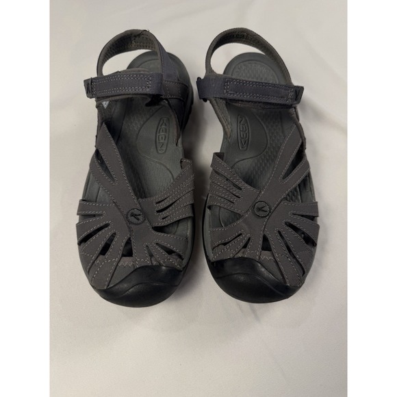Keen Rose Strappy Outdoor Hiking Sandal Women's Sz 9.5 Gargoyle Raven (VGC) - Picture 4 of 7